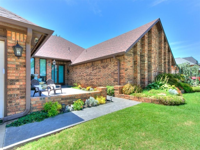 exterior space featuring a patio