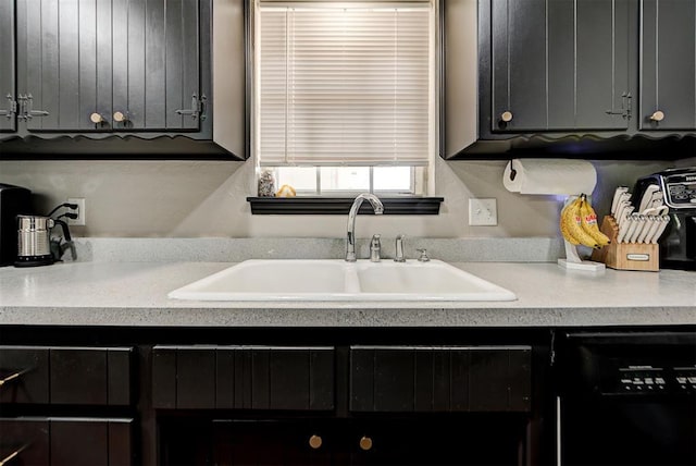 kitchen with dishwasher and sink