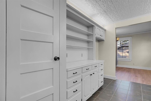 interior space featuring hardwood / wood-style floors