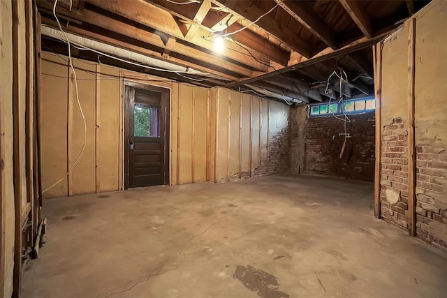 603 N College St, Cordell, OK 73632 - view of below grade area