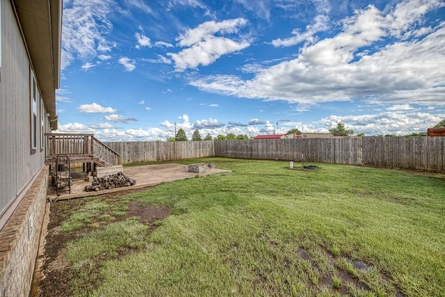 23880 State Highway 33, Kingfisher, OK 73750 - view of yard with a patio