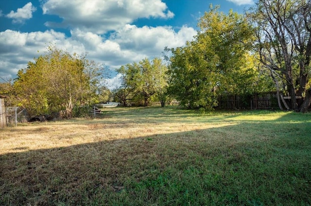 view of yard