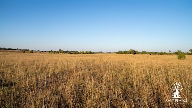 view of landscape featuring a rural view