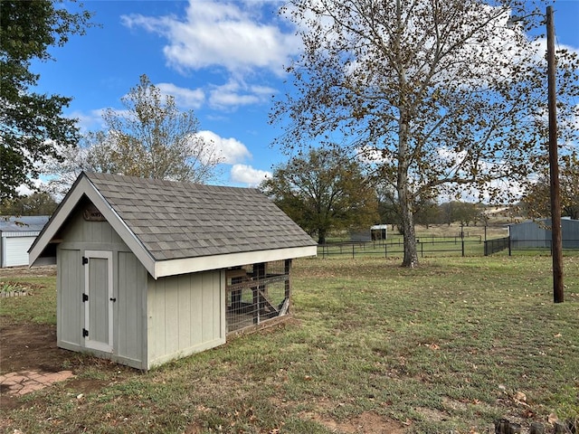 exterior space with a lawn