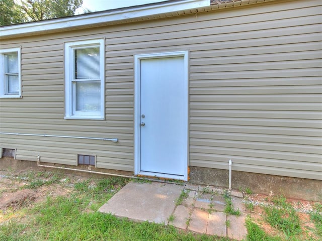 view of property entrance