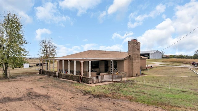 view of rear view of house