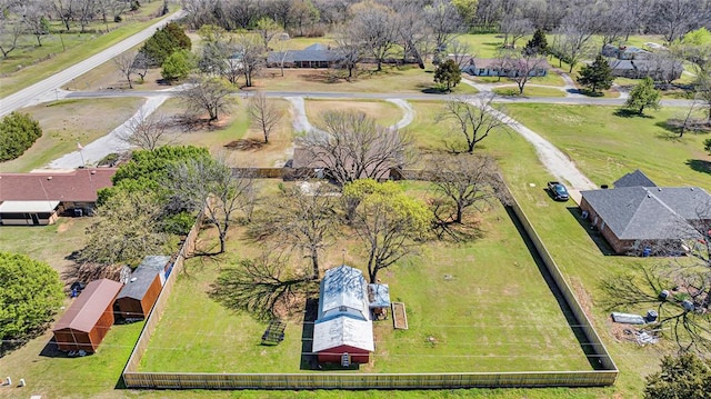 drone / aerial view