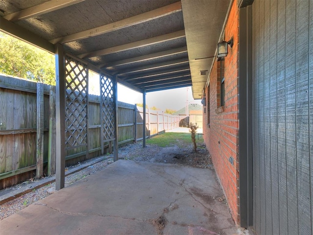 view of patio