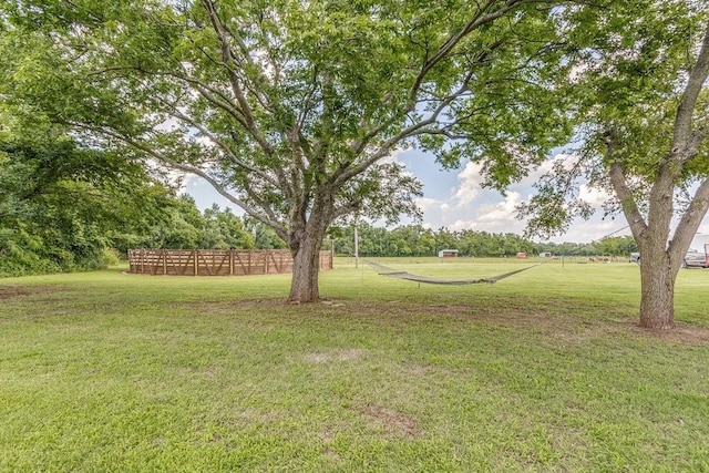 view of yard