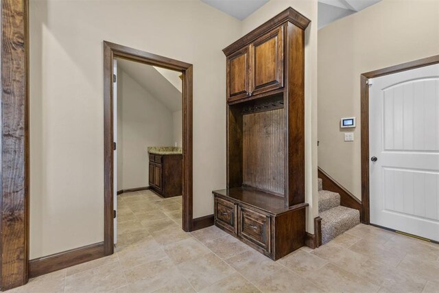 view of mudroom