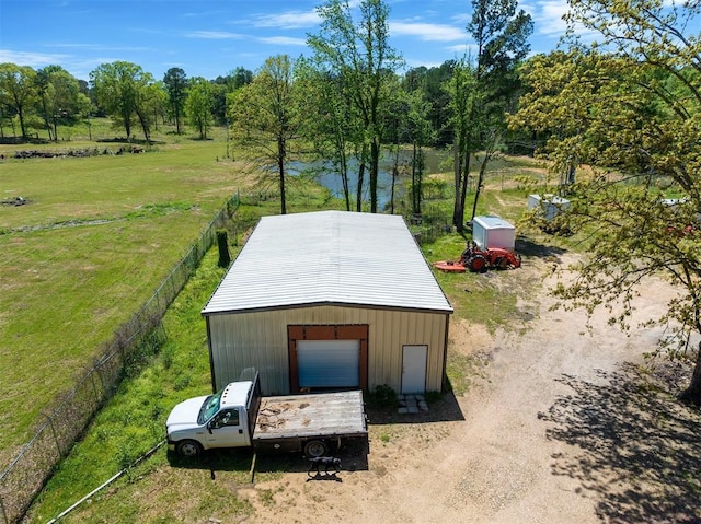 aerial view