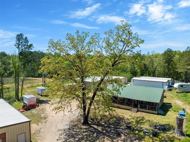 exterior space featuring an outdoor structure