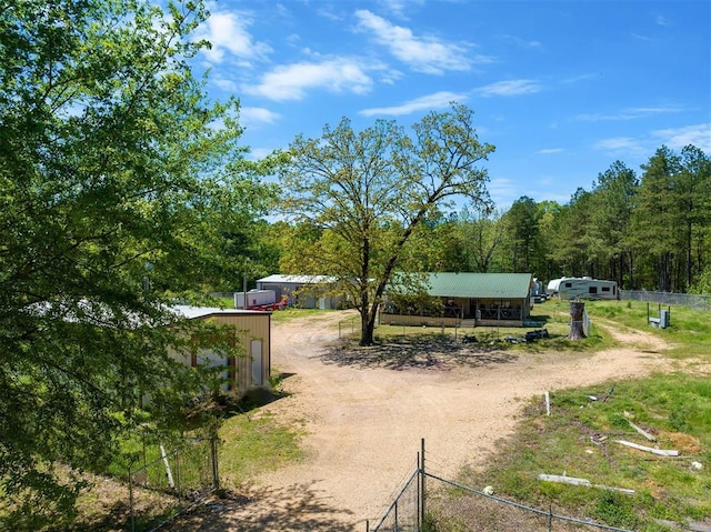 view of yard