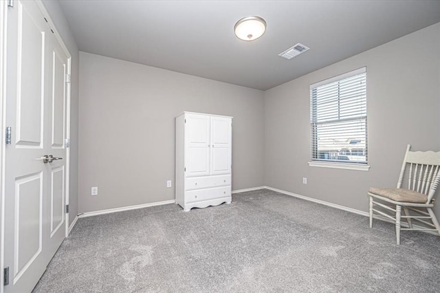 unfurnished bedroom with carpet