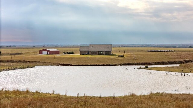 exterior space featuring a rural view