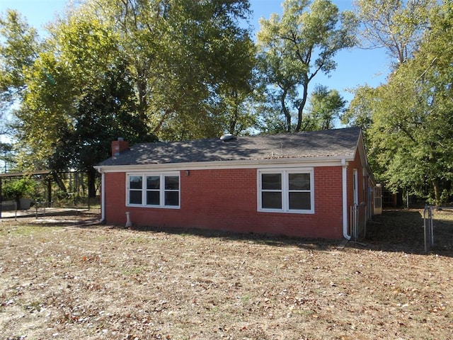 view of property exterior