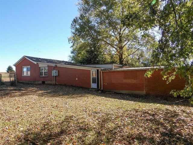 view of back of house