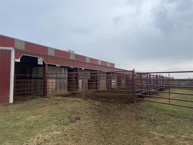 view of stable