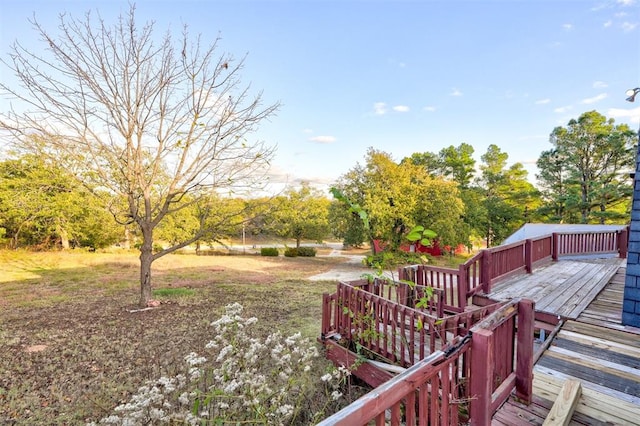 view of deck