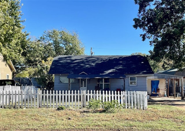 view of front of house