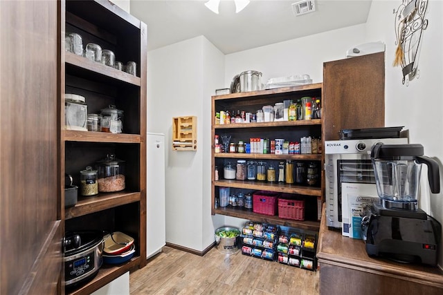 view of pantry