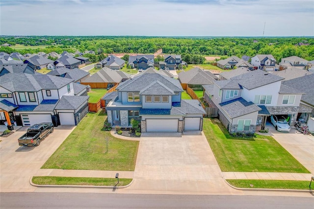 2200 El Cajon St, Edmond, OK 73034 - aerial view of residential area
