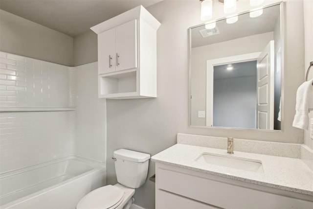 2200 El Cajon St, Edmond, OK 73034 - bathroom featuring vanity and bathing tub / shower combination