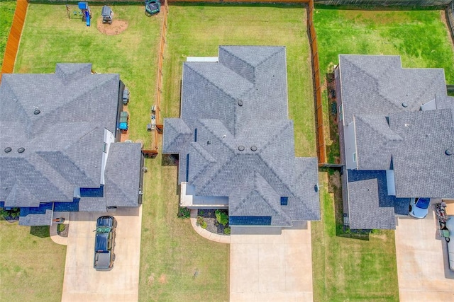 2200 El Cajon St, Edmond, OK 73034 - drone / aerial view