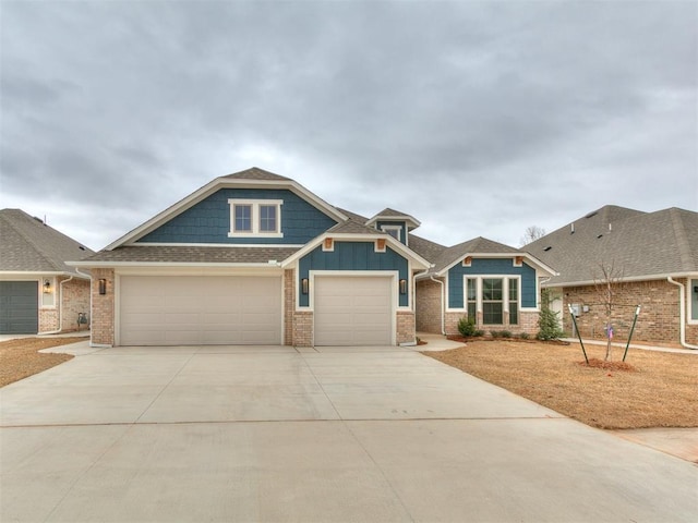 view of craftsman inspired home