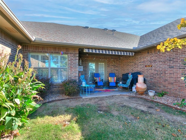 exterior space featuring a patio area