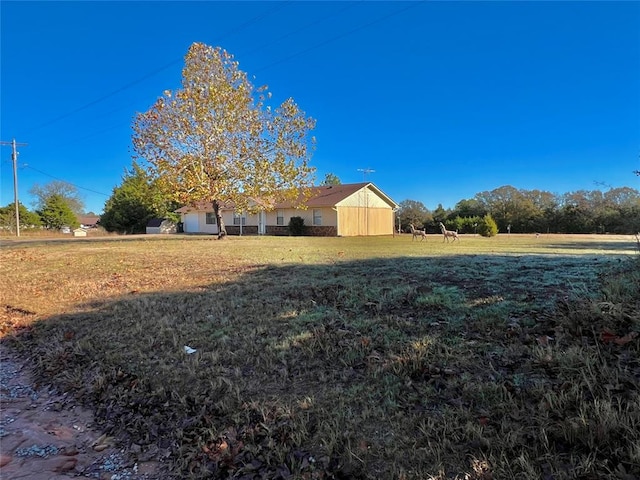 view of yard