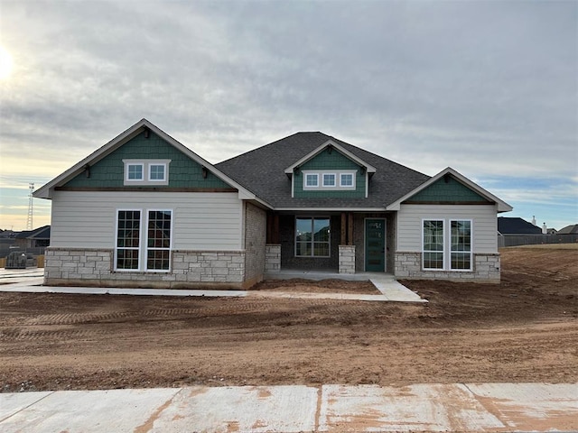 view of craftsman inspired home