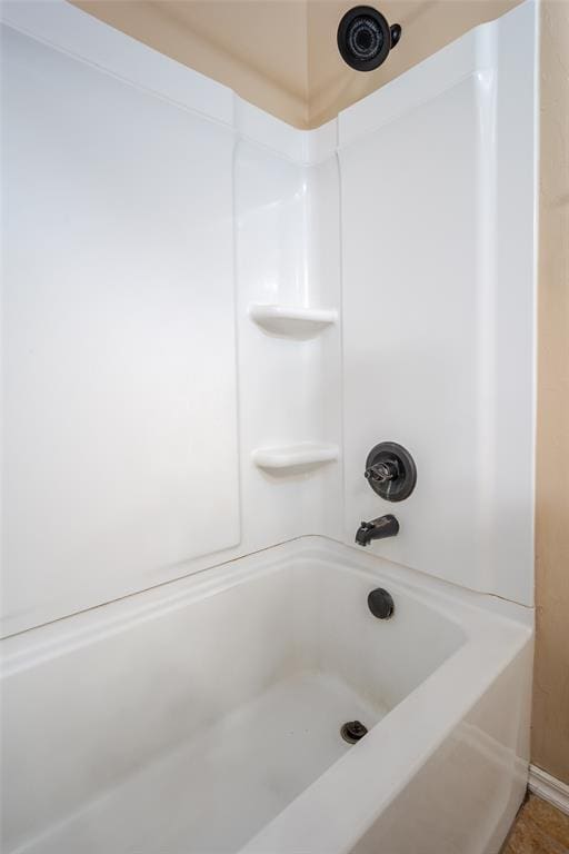 bathroom featuring shower / bathtub combination