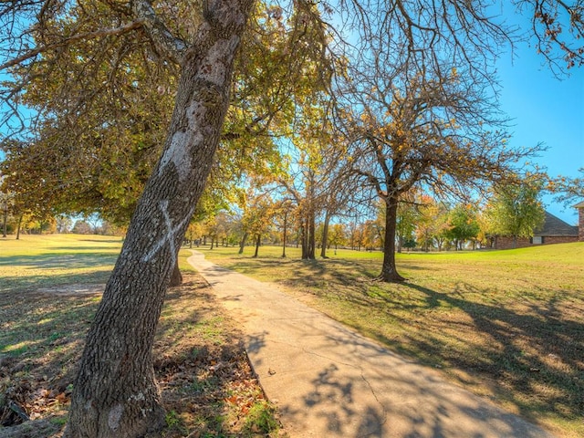 view of road