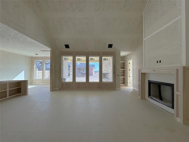 view of unfurnished living room