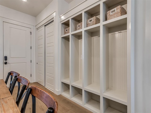 view of mudroom