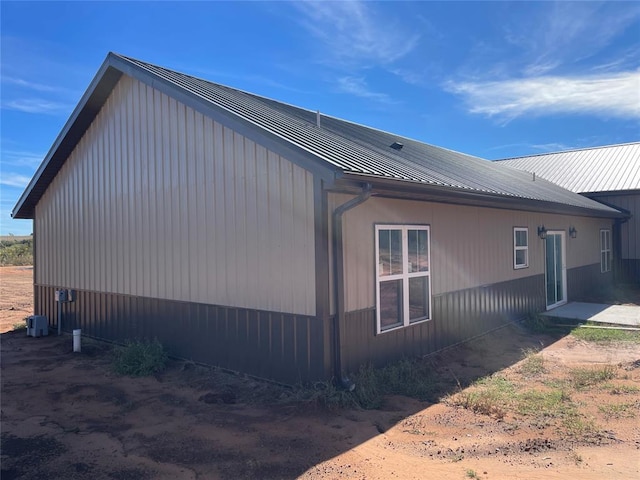 view of side of property