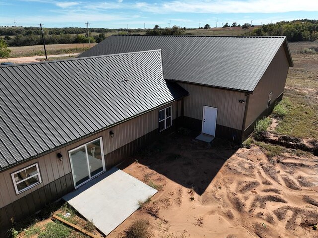 exterior space with a patio area