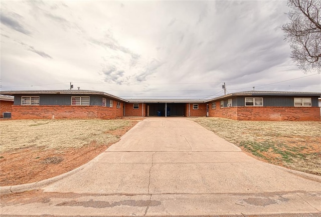 view of ranch-style house