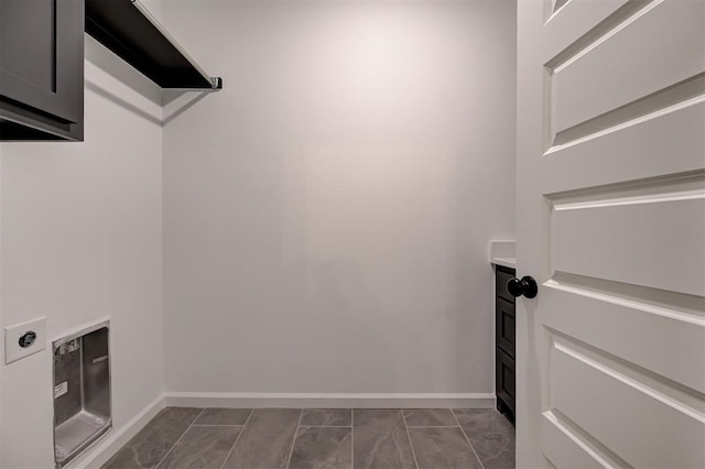 laundry room with hookup for an electric dryer