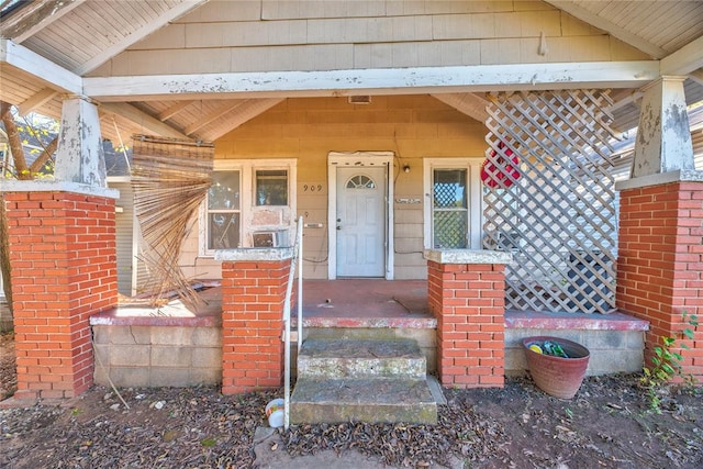 view of property entrance