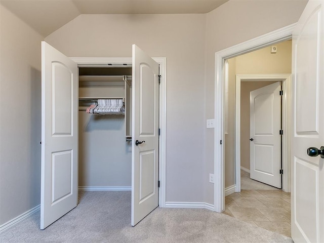 view of closet