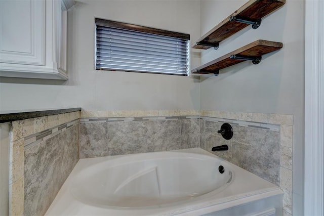 bathroom with a bathtub