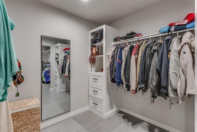 view of spacious closet