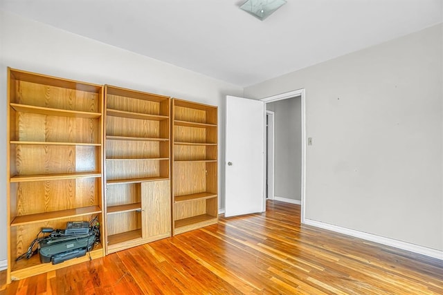 interior space featuring hardwood / wood-style floors