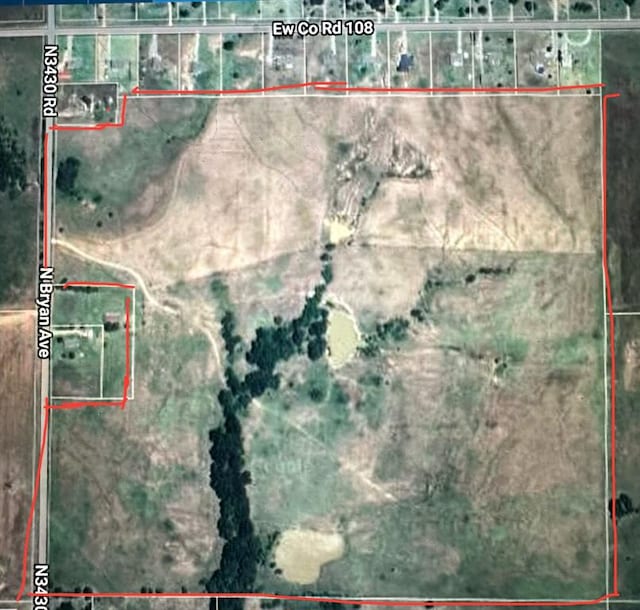 10349 N Bryan Rd, Meeker OK, 74855 land for sale