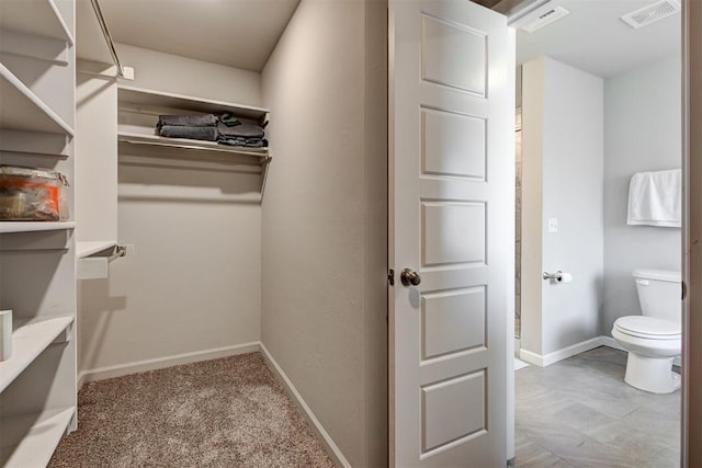 view of spacious closet