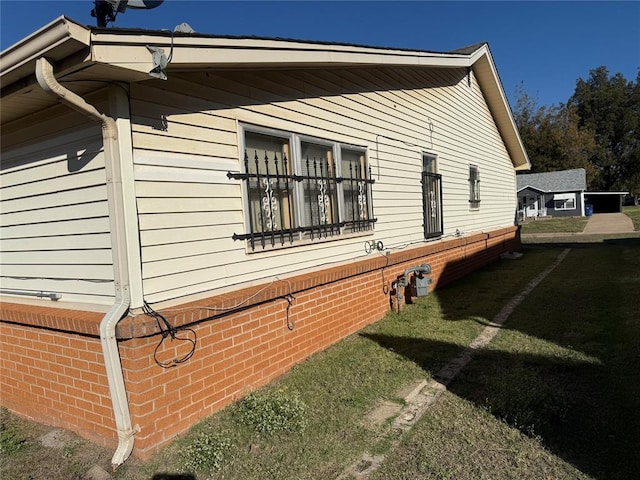 view of side of property
