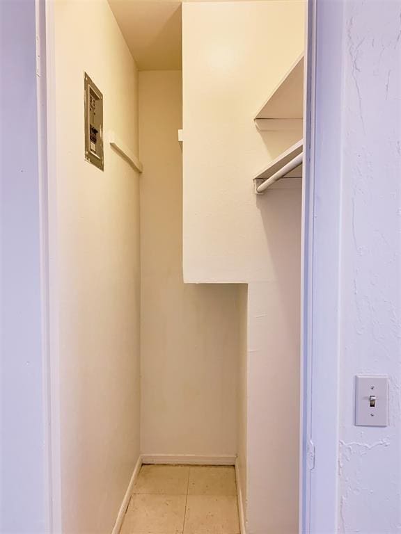 709 N 7th St Unit 6, 7, 8, & 9, Weatherford, OK 73096 - spacious closet featuring light tile patterned flooring