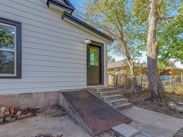 view of property entrance